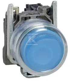 Schneider Electric Valdymo mygtukas 22 mm mėlynas su spyruokliniu grąžinimu (XB4BP61)