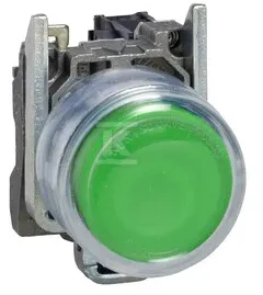 Schneider Electric Valdymo mygtukas 22mm žalias su grįžimu 1Z (XB4BP31)