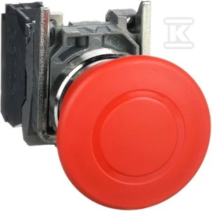 Schneider Electric NC avarinio stabdymo mygtukas su padėties atmintimi 40 mm XB4BT842