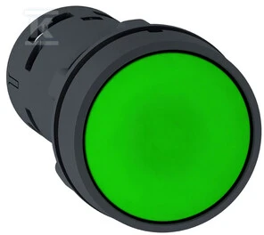 Schneider Electric Control mygtukas 22 mm žalias su spyruokliniu grąžinimu - XB7NA31