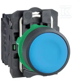 Schneider Electric Valdymo mygtukas 22mm mėlynas su grįžimu 1Z (XB5AA61)