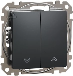 Schneider Electric SHUTTER TRIM Juodas ANTHRACITE SEDNA DES