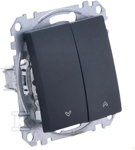 Schneider Electric SHUTTER TRIM Juodas ANTHRACITE SEDNA DES