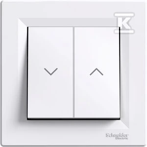 Schneider Electric Shutter mygtukas baltas - EPH1300121
