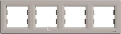 Schneider Electric Ramka 4-krotna pozioma ruda (EPH5800469)