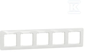 5 vietų rėmelis Schneider Electric Sedna Design SDD311805 (baltas)