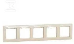 Schneider Electric RĖMAS 5-KR.BEIGE SEDNA DESIGN