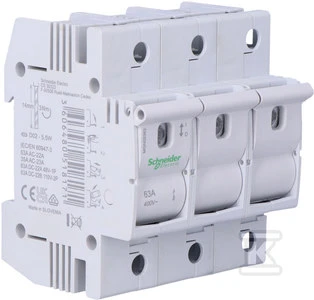 Schneider Electric Schneider saugiklių jungiklio atjungiklis 3P 63A D02 MGN02363