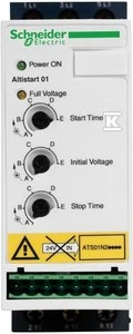 Schneider Electric Softstart Altistart 3F 380-415V AC 6A 1,5-3kW 400V ATS01N206QN