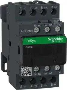 Schneider Electric „Schneider“ maitinimo kontaktorius 25A AC-1 4P 230V AC 1NO 1NC (LC1DT25P7)