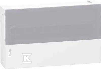 Schneider Electric Modular skirstomoji plokštė Mini Pragma 1 x 18 paviršiuje montuojama IP40 skaidrios durys (MIP12118T)
