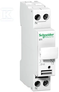 Schneider Electric Saugiklio pagrindas STI 1P+N 500V A9N15646