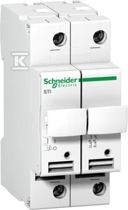 Schneider Electric Schneider Cilindro saugiklis 2P 10x38mm STI (A9N15651)