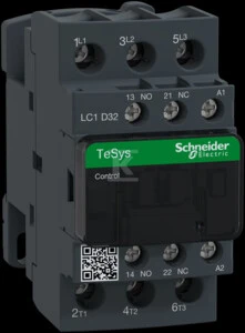 Schneider Electric Schneider maitinimo kontaktorius 3P 32A 230V AC 1NO 1NC - LC1D32P7