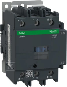 Schneider Electric Schneider maitinimo kontaktorius 3P 80A 230V AC 1NO 1NC - LC1D80P7