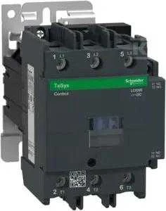 Schneider Electric „Schneider“ maitinimo kontaktorius 95A 3P 24V DC 1NO 1NC (LC1D95BD)