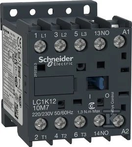 Schneider Electric Schneider maitinimo kontaktorius 3P 12A 230V AC 1NO 0R - LC1K1210P7