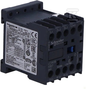Schneider Electric Schneider maitinimo kontaktorius 3P 6A 24V AC 1NO 0R - LC1K0610B7
