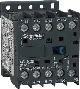 Schneider Electric „Schneider Power Contactor“ 9A 3P 24V AC 0Z 1R (LC1K0901B7)