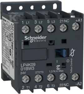 Schneider Electric STYCZ.K 3P 9A 24VDC 1NZ AC3