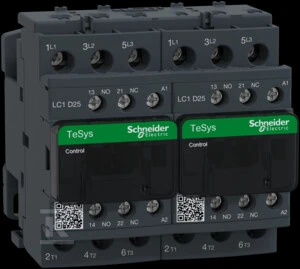 Schneider Electric „Schneider“ reversinis kontaktorius 25A 11kW 230V AC (LC2D25P7)