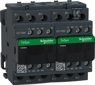 Schneider Electric „Schneider“ reversinis kontaktorius 25A 11kW 230V AC (LC2D25P7)