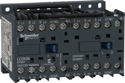 Schneider Electric Schneider Atkryčio žymėjimas 6A 3kW 24V AC (LC2K0601B7)