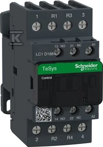Schneider Electric „Schneider“ maitinimo kontaktorius 18A 4P 230V AC (LC1D188P7)