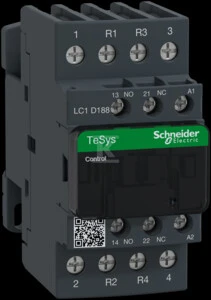 Schneider Electric „Schneider“ maitinimo kontaktorius 18A 4P 230V AC (LC1D188P7)