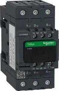 Schneider Electric „Schneider“ maitinimo kontaktorius 50A 3P 400V AC 1NO 1NC EVK (LC1D50AV7)