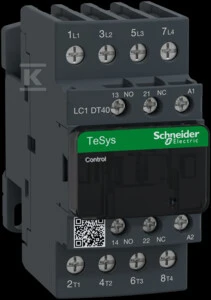 Schneider Electric „Schneider“ maitinimo kontaktorius 40A AC-1 4P 48V AC 1NO 1NC (LC1DT40E7)