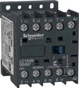 Schneider Maitinimo kontaktorius 20A AC-1 4P 400V AC 0Z 0R (LC1K09004B7)