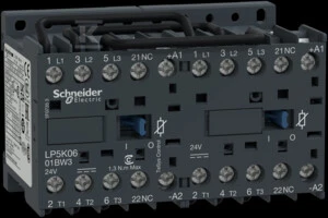 Schneider Electric „Schneider“ reversinis kontaktorius 6A 3kW 24V DC (LP5K0601BW3)