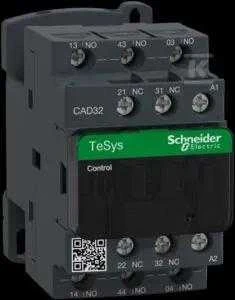 Schneider Electric „Schneider“ pagalbinis kontaktorius 10A 3Z 2R 230V AC (CAD32P7)