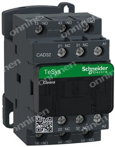 Schneider Electric „Schneider“ pagalbinis kontaktorius 10A 3Z 2R 230V AC (CAD32P7)