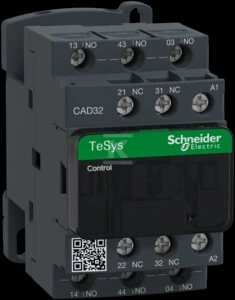 Schneider Electric „Schneider“ pagalbinis kontaktorius 10A 3NO 2C 110 V kintamoji srovė (CAD32F7)