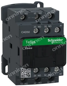 Schneider Electric „Schneider“ pagalbinis kontaktorius 10A 5NO 0R 230V AC (CAD50P7)