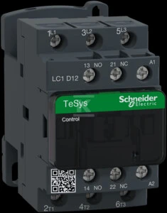 Schneider Electric Maitinimo kontaktorius 12A 3P 42V AC 50Hz 1Z 1R LC1D12D5