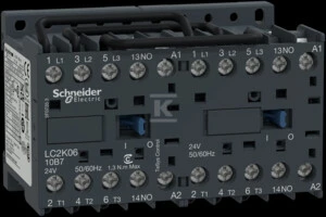 Schneider Electric „Schneider“ reversinis kontaktorius 9A 4kW 24V AC (LC2K0910B7)