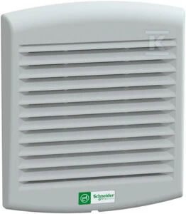 Apc Schneider ClimaSYS 230V 85m3 / h ventiliatorius su oro išleidimo grotelių ir G2 filtras (NSYCV85M230PF)