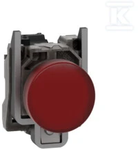 Schneider Electric indikatoriaus LED 24V raudona - XB4BVB4