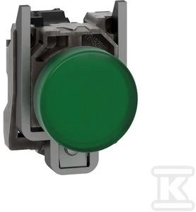 Schneider Electric indikatoriaus LED 230-240V žalias - XB4BVM3
