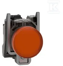 Schneider Electric Signalinė lemputė 22mm geltona 230- 240V kintamA LED (XB4BVM5)