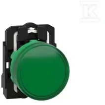Schneider Electric Signal lempa, 22 mm pilka (XB5AVM3)