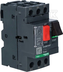 „Schneider Electric“ IŠJUNGTA VARIKLIS 4,0-6,3A GV2ME..AP