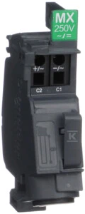 Schneider Electric Įtampos atleidimas MX 208-277V 50/60Hz, skirtas NSXm LV426844