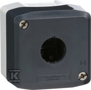 Schneider Electric Cassette korpusas 1 skylės 22 mm rutulys IP65 - XALD01
