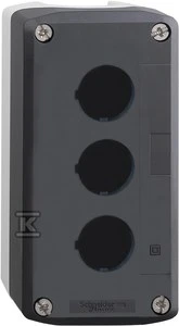 Schneider Electric Cassette korpusas 3 skylių 22 mm rutulys IP65 - XALD03