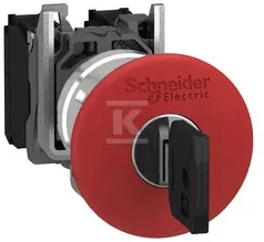 Schneider Electric Saugos mygtukas 22mm 1Z 1R IP66 raktas (XB4BS9445)
