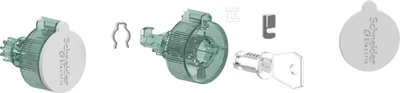 Schneider Electric Schneider Lock + 2 raktai Kaedra 13948 skirstomiesiems skydams
